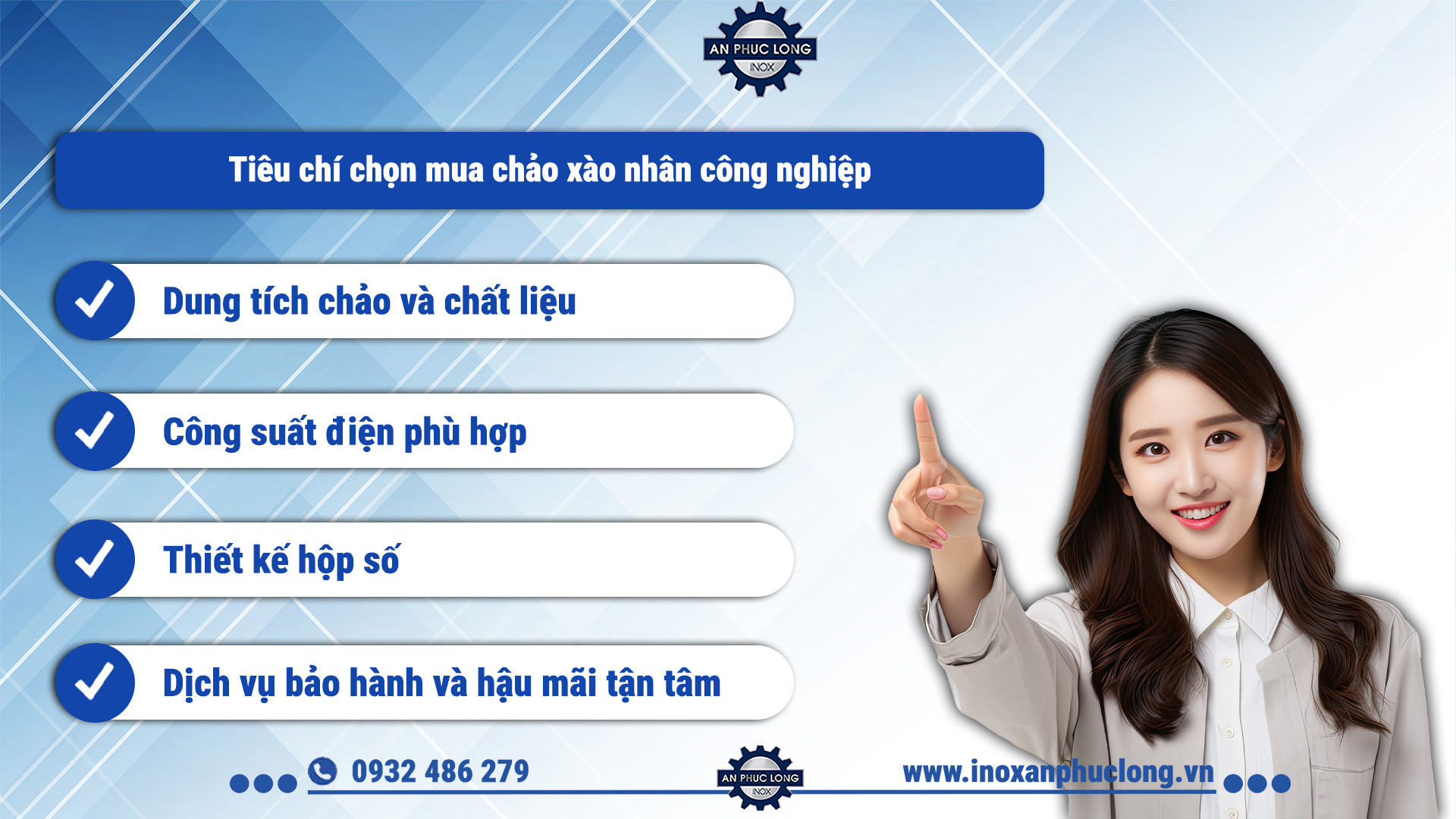 Một số tiêu chí chọn mua chảo xào nhân công nghiệp