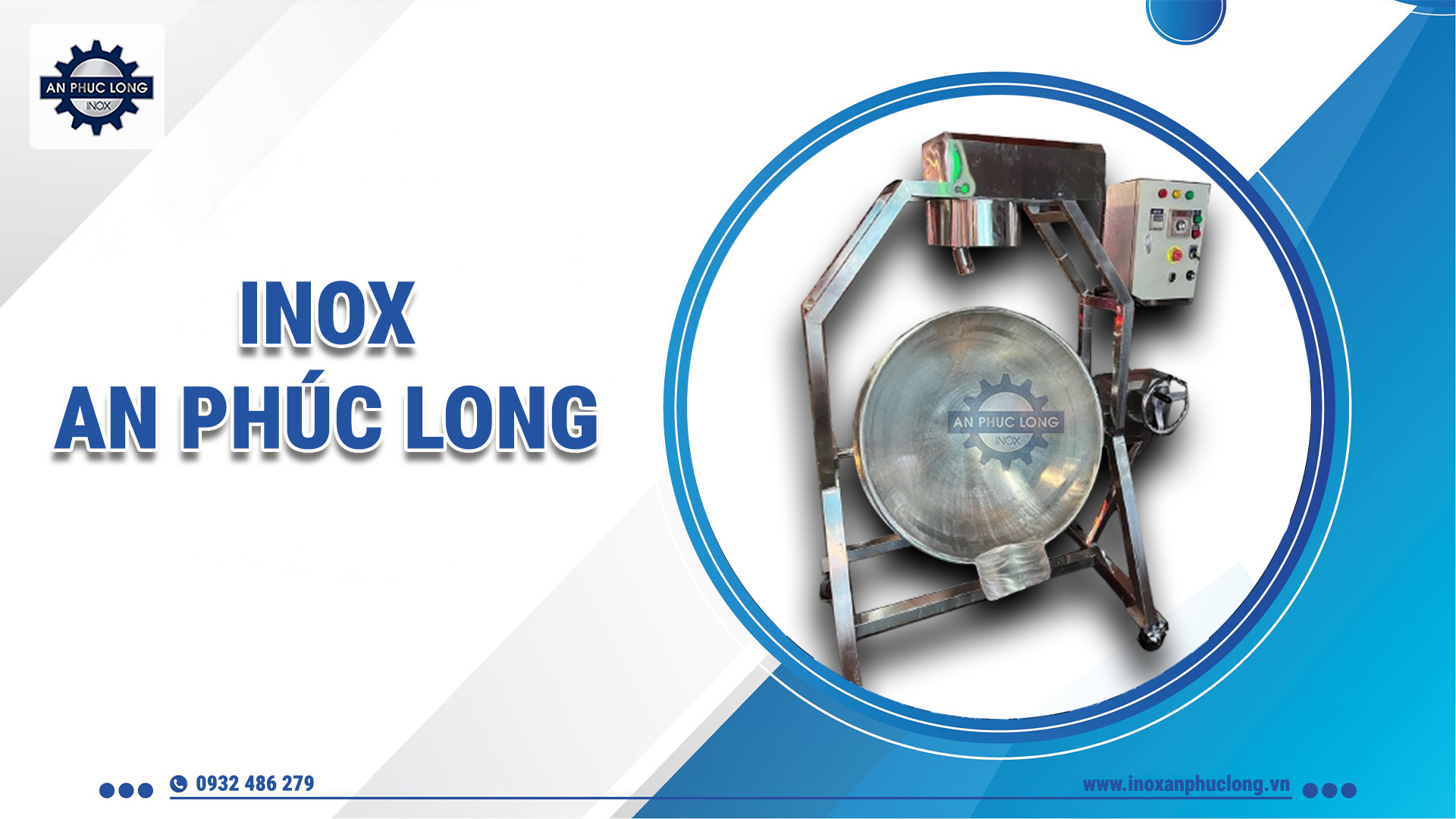 Chảo xào nhân dùng điện được sản xuất tại Inox An Phúc Long