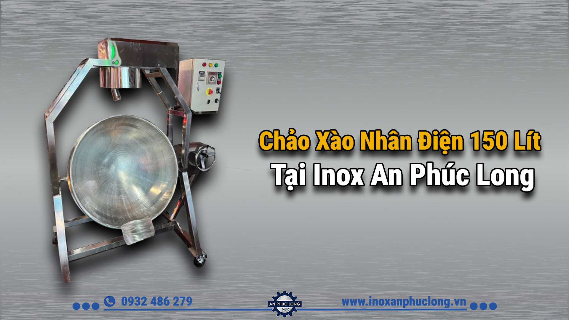 Inox An Phúc Long là đơn vị chuyên sản xuất chảo xào nhân dùng điện uy tín