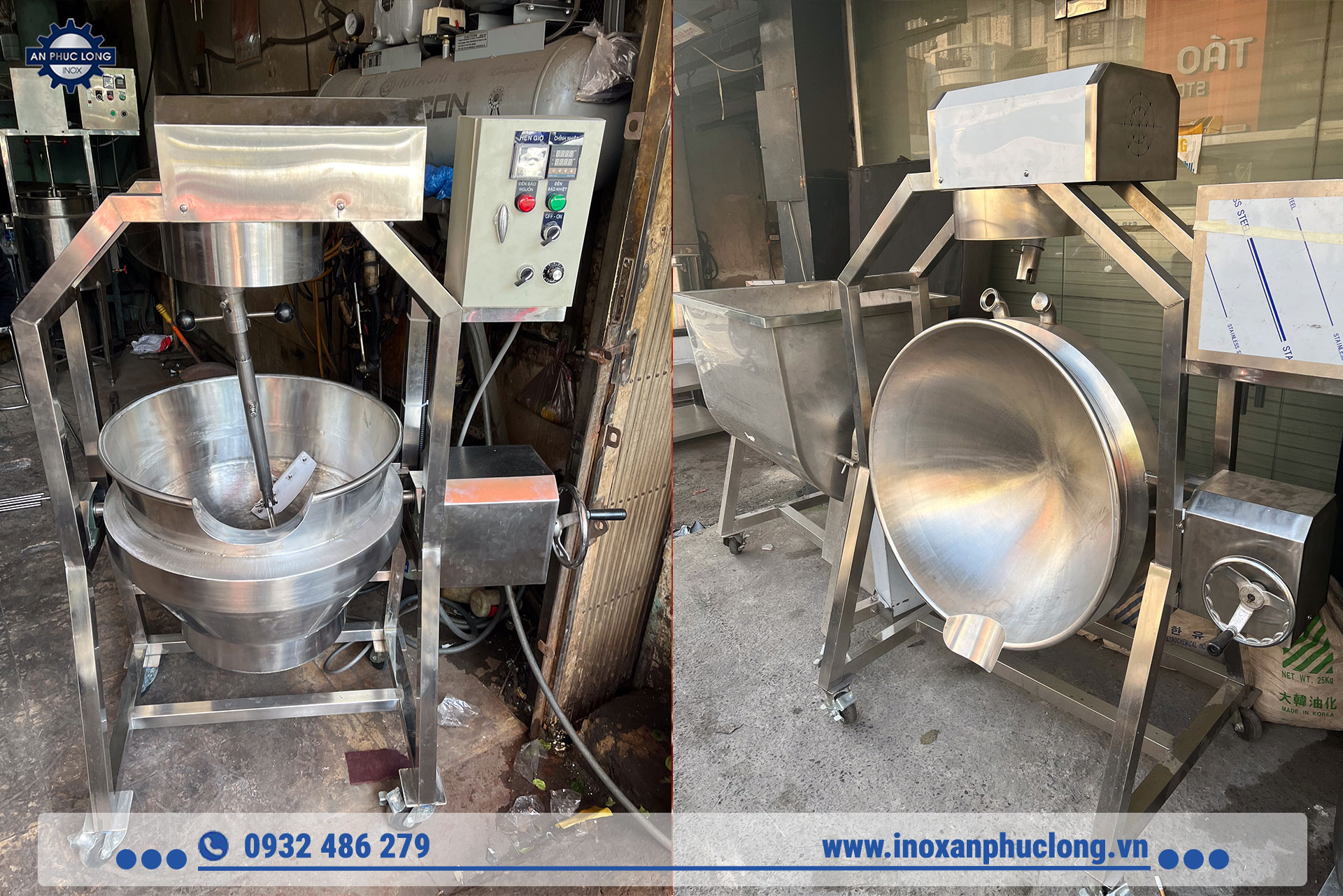 Cấu hình kỹ thuật nổi bật và công năng của chảo xào sa tế 50 lít