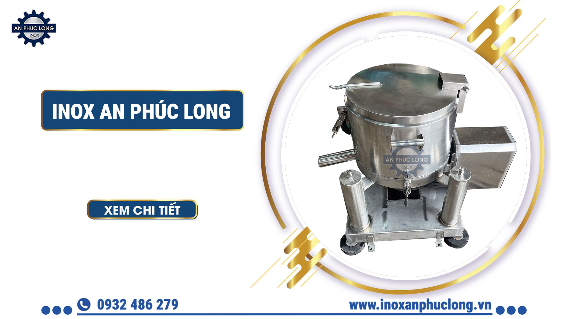 Tại sao nên chọn máy vắt ly tâm công nghiệp từ Inox An Phúc Long?
