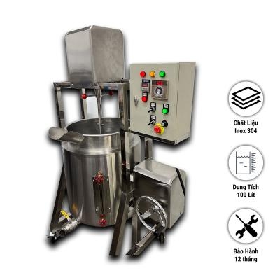 Nồi khuấy gia nhiệt 100 lít