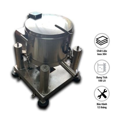 Máy Vắt Ly Tâm Thực Phẩm 100 Lít