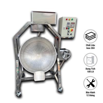 Chảo xào nhân bánh bao 200 lít