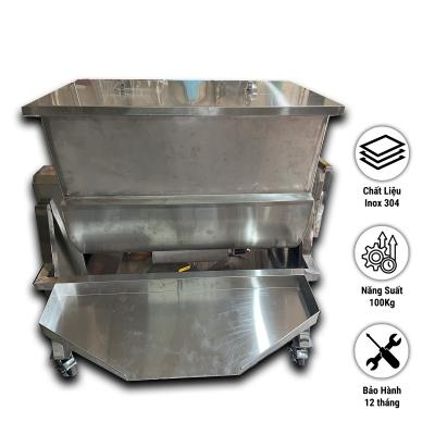 Máy Trộn Nằm Ngang Công Nghiệp 100kg
