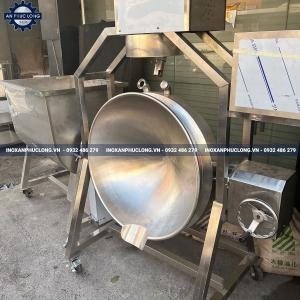 Chảo xào nhân bánh bao 200 lít