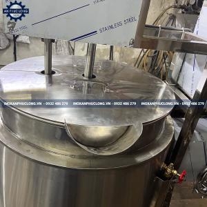 Nồi Nấu Thảo Dược Lật Nghiêng 200 Lít